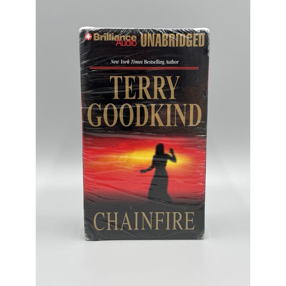 Chainfire Trilogy Terry Goodkind Audio Book Cassettes Unabridged SEALED